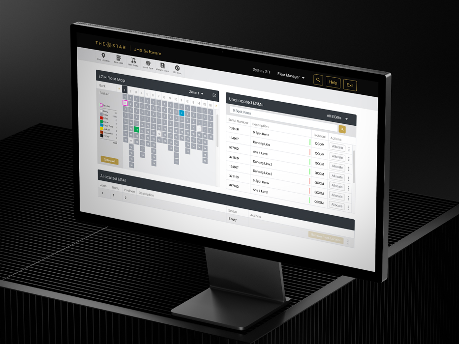 Jackpot Management System Redesign