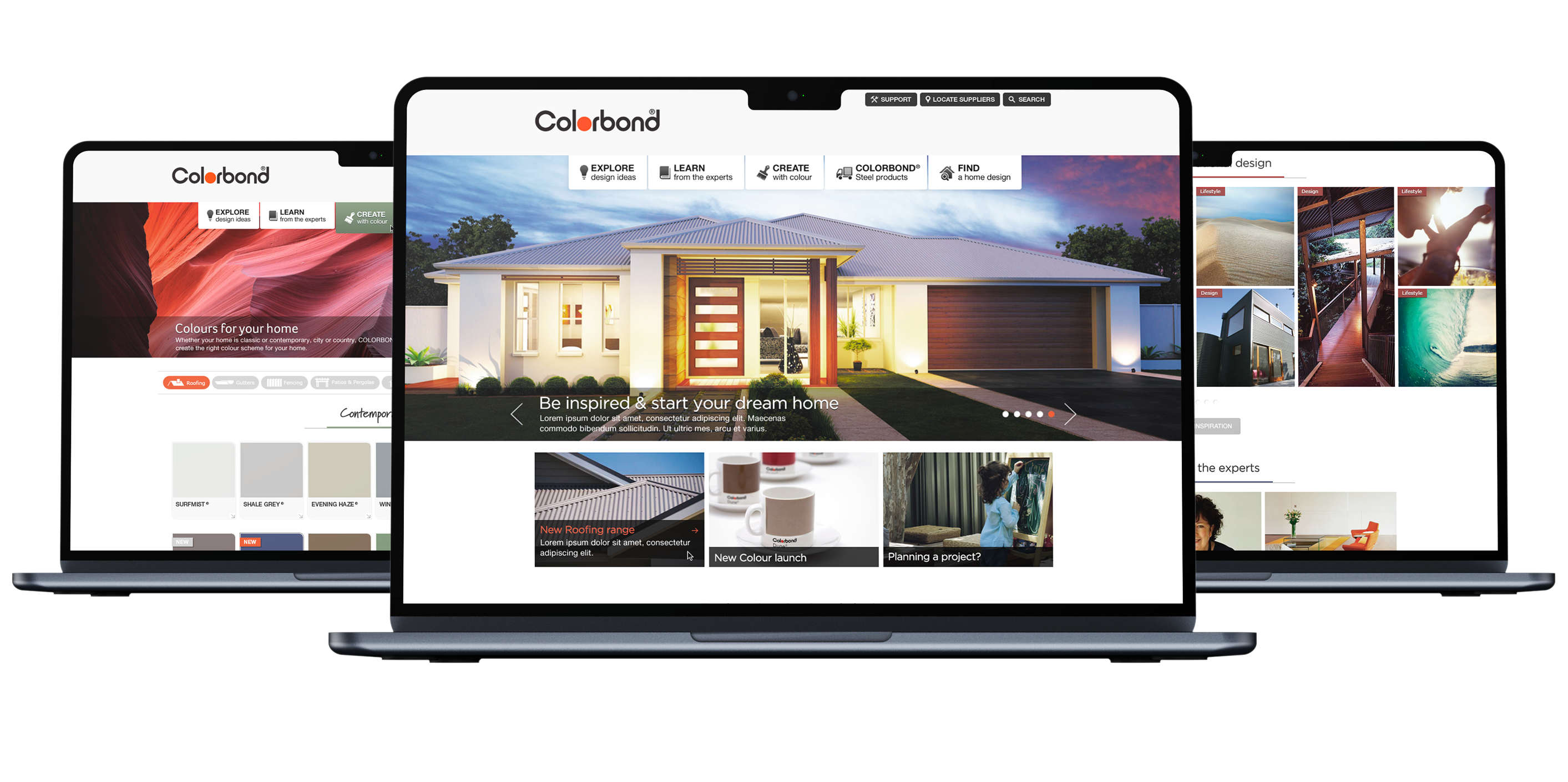 Colorbond Screens