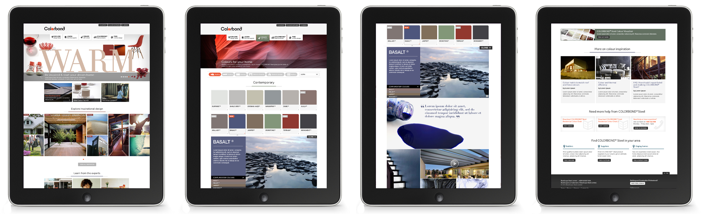 Colorbond Platform Detail