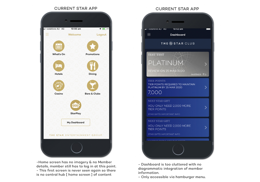 Before — Legacy App